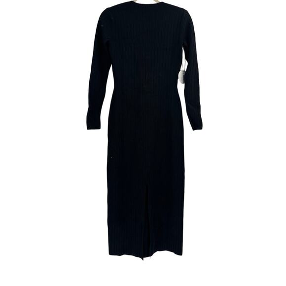 STAUD Ribbed Knit Murphy Dress Size M - Picture 5 of 13